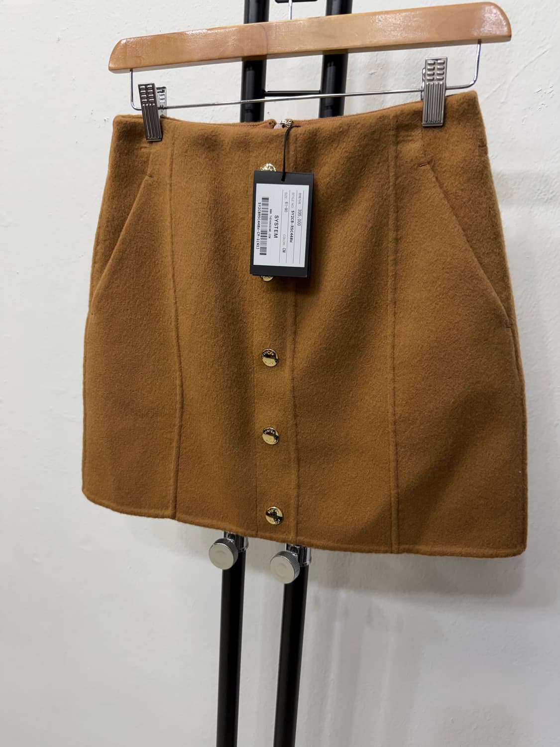 새제품) SYSTEM 시스템 한섬 23ss 스커트 치마 61 상품이미지3