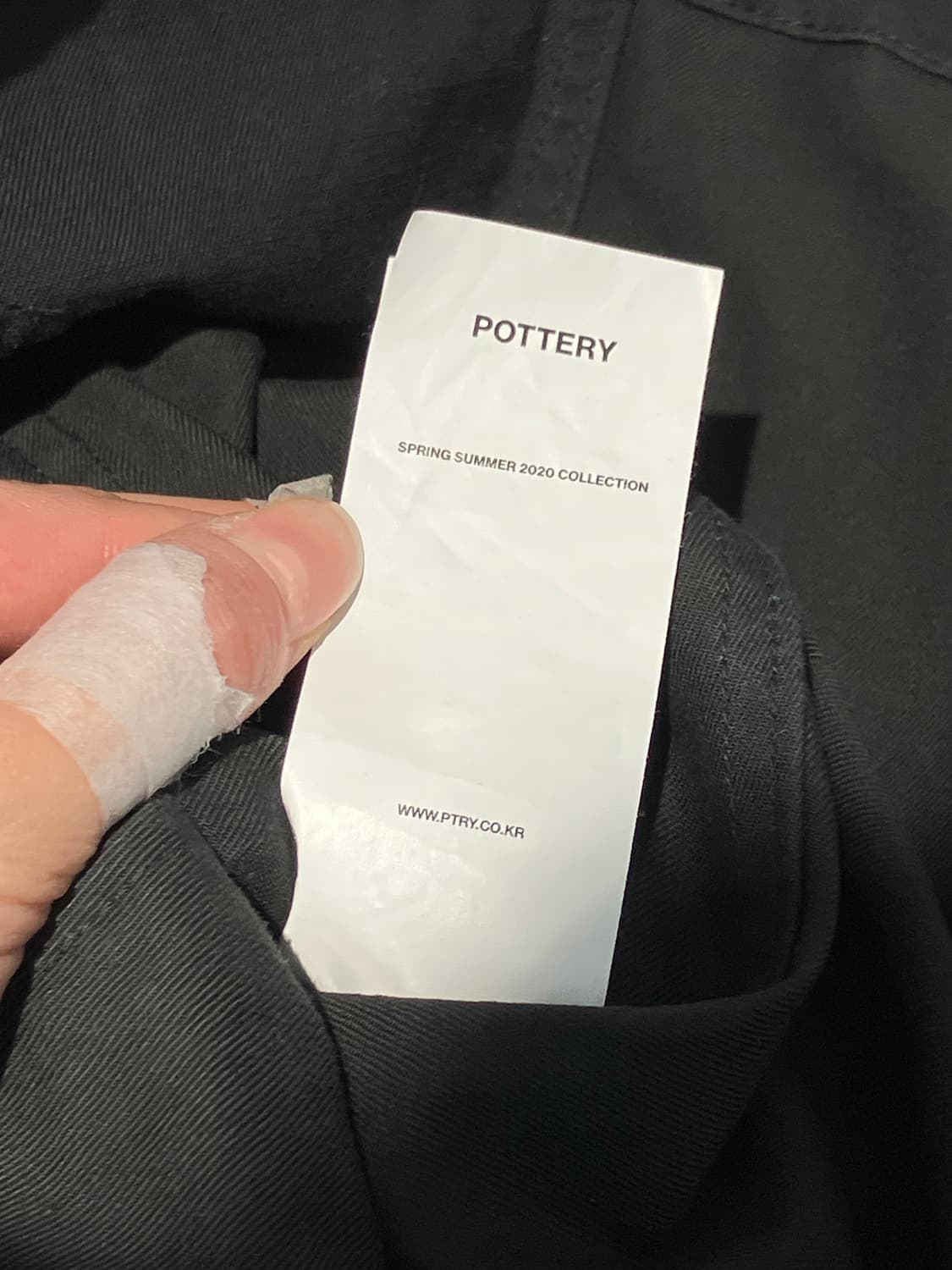 Pottery 20SS 코튼 워크 블레이저 상품이미지4