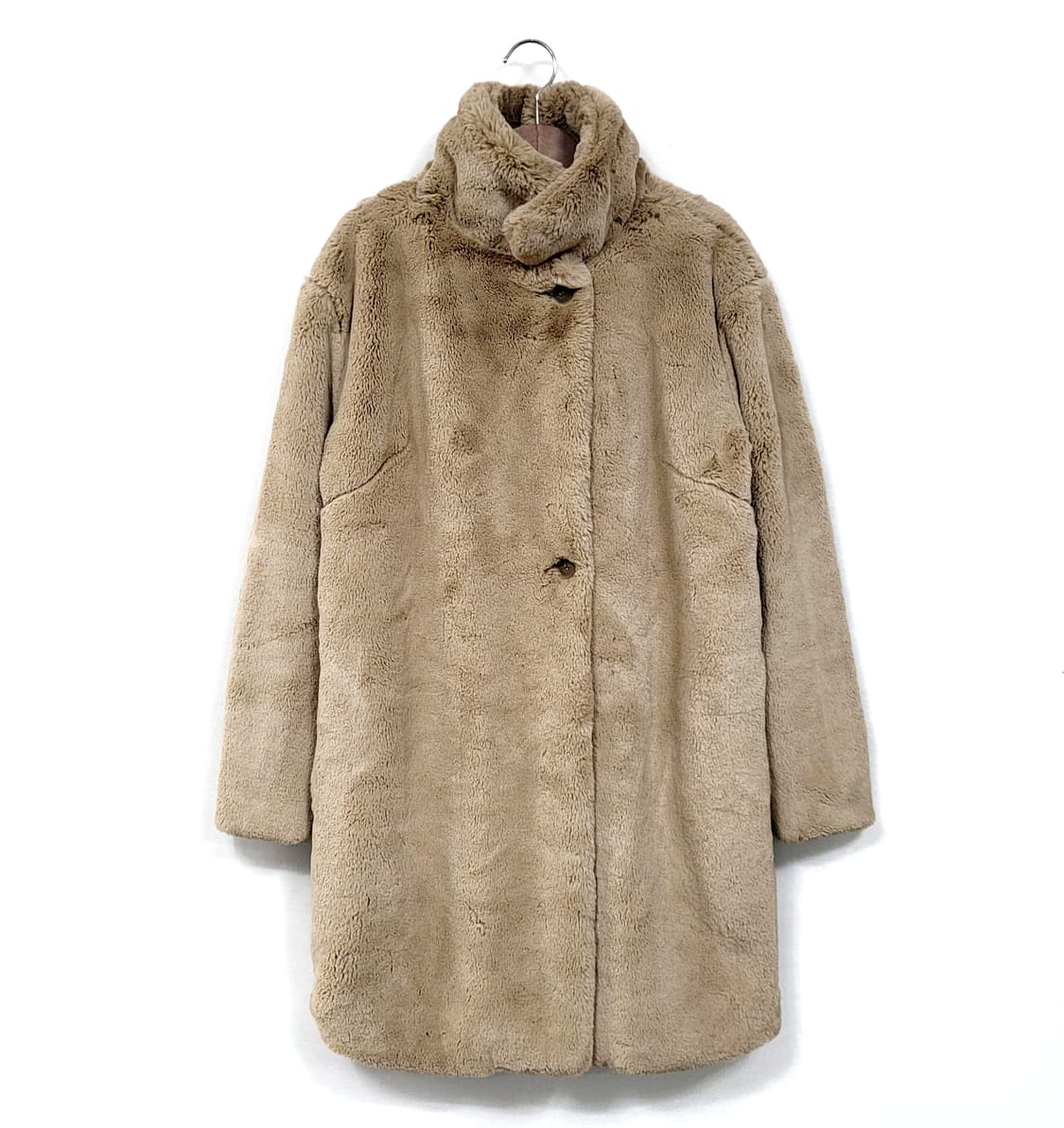 Maje 마쥬 마룬 롱 퍽스 퍼코트 상품이미지2