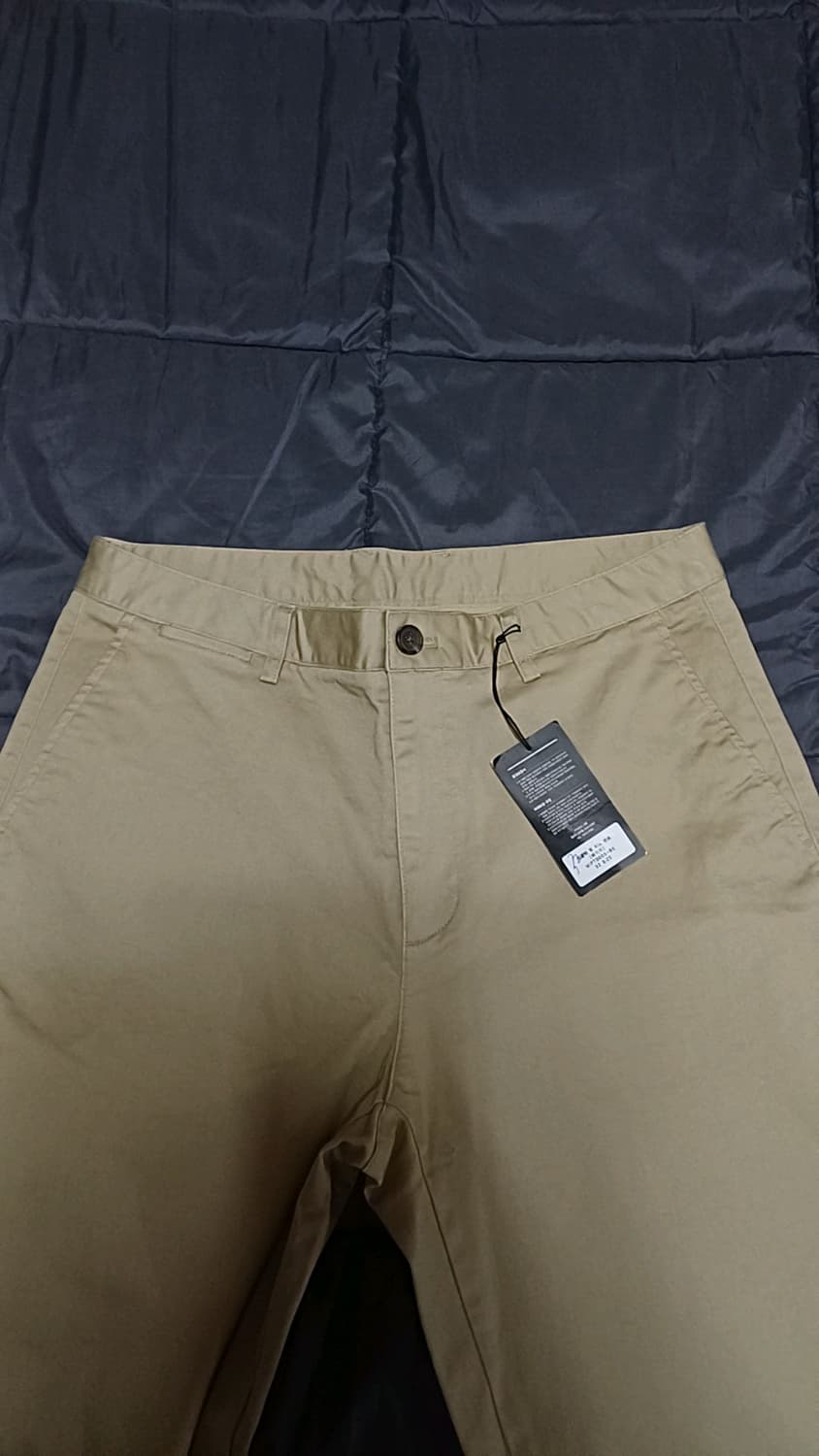 무신사 미사용 스판면바지 32인치 기장105 상품이미지3