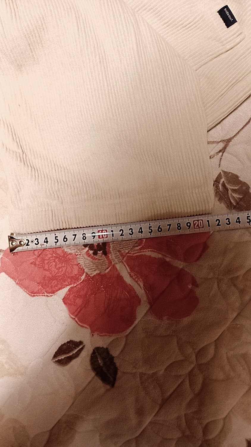 하이드아웃 와이드 코듀로이팬츠 32인치 기장98 상품이미지7