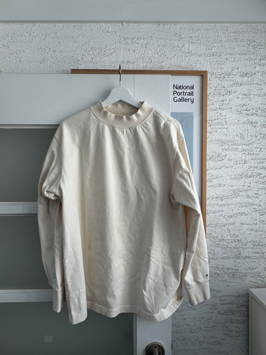 [Snow Peak] 스노우피크 아이보리 긴팔 티셔츠 L 상품이미지1