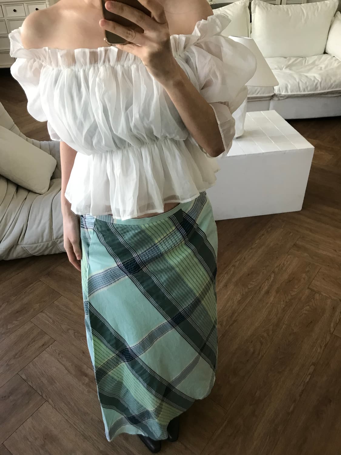 vintage puff blouse 상품이미지2