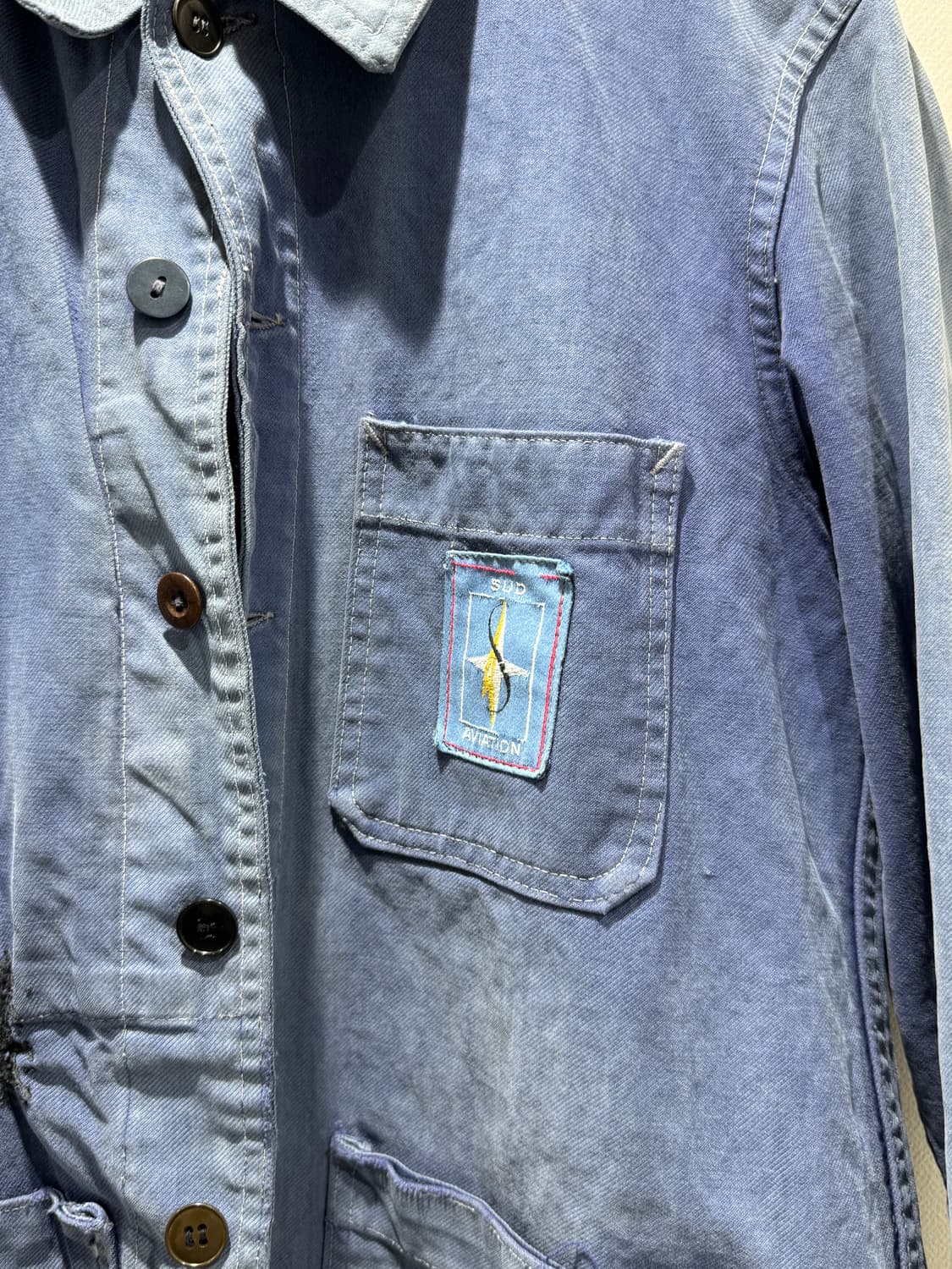 SAVO사 빈티지 프렌치 워크 자켓 상품이미지2