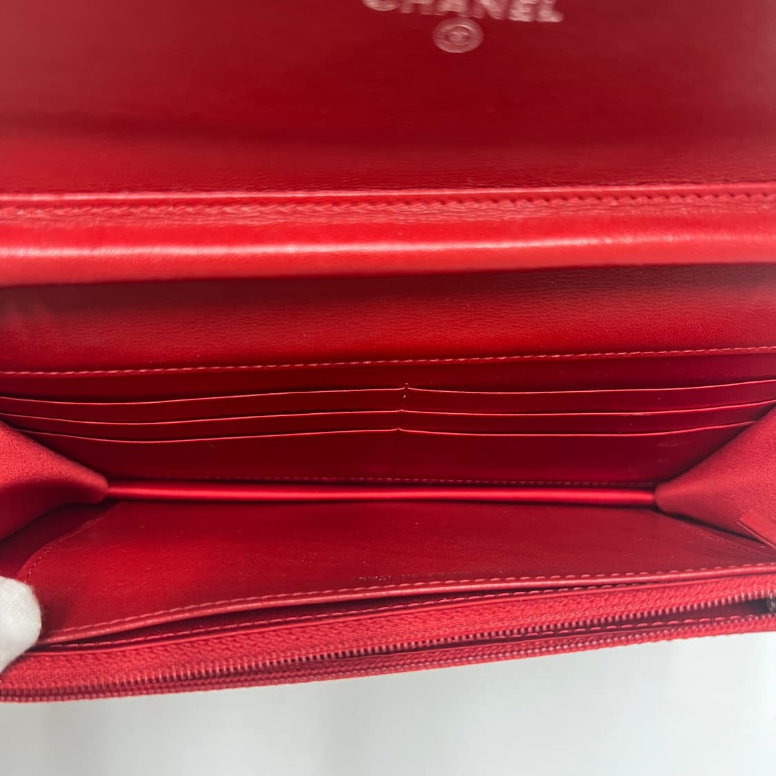 샤넬 레드 까멜리아 페이턴트 woc. 웍 카멜리아 상품이미지8