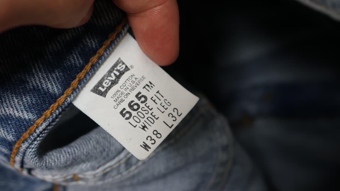 [38X32] 90s 빈티지 리바이스 565 made in usa 상품이미지3