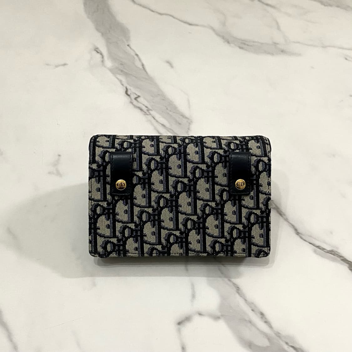 디올 새들 오블리크 자카드 벨트백 가방 파우치 블루 상품이미지8