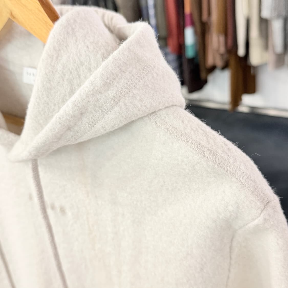 [XL] 산드로 울 니트 후드티 상품이미지3