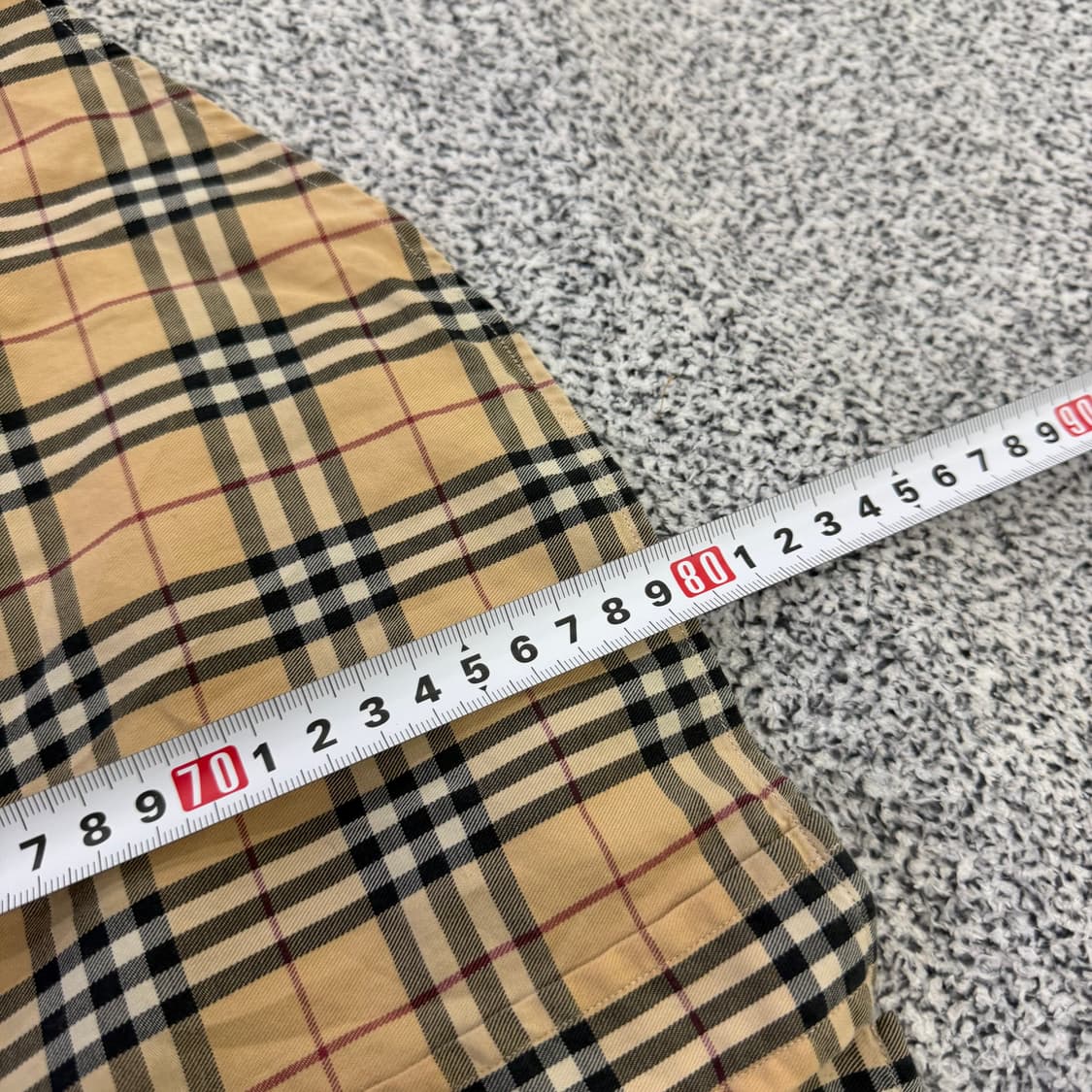 XL 버버리 노바체크 셔츠 0127H1 상품이미지8