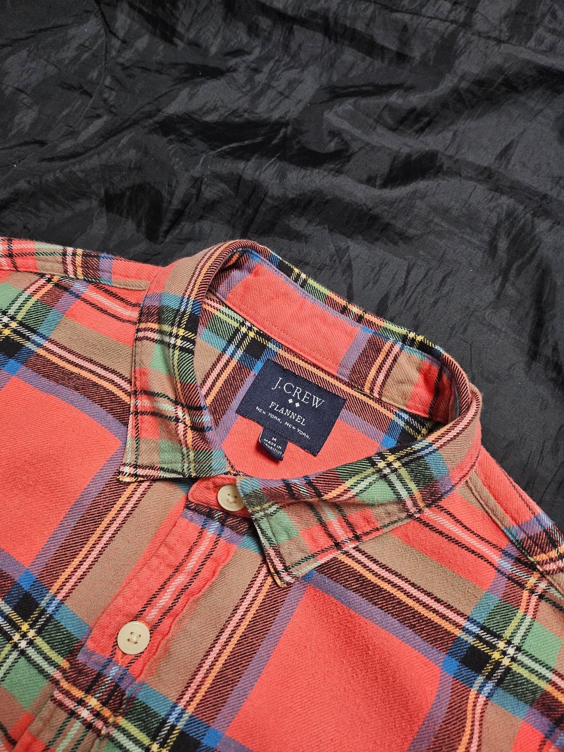 J.Crew 플란넬 체크 셔츠 M 상품이미지3