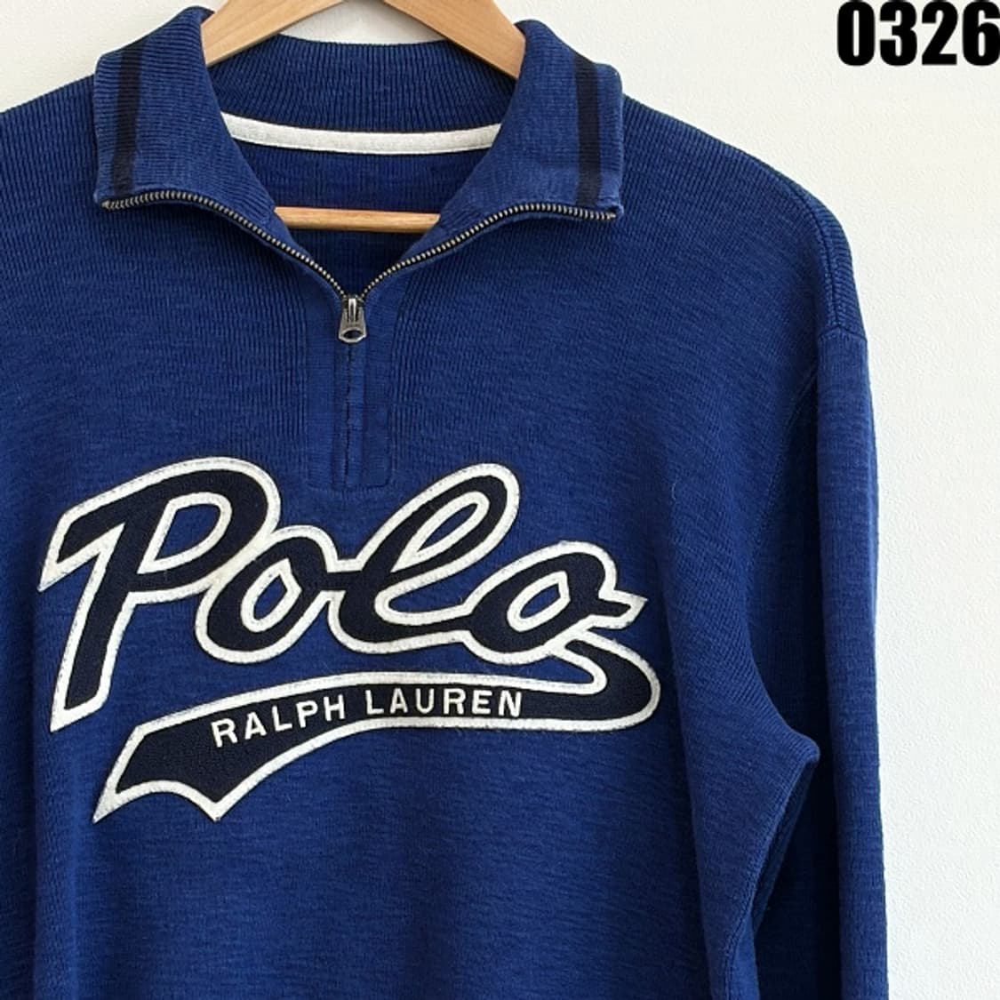 폴로 랄프로렌 하프집업 니트 스웨터 S 0326 상품이미지2