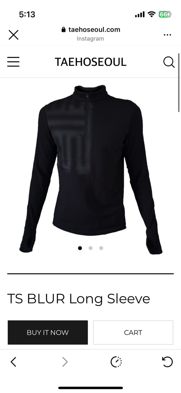 태호서울 TS 블러 롱슬리브 급구 상품이미지1