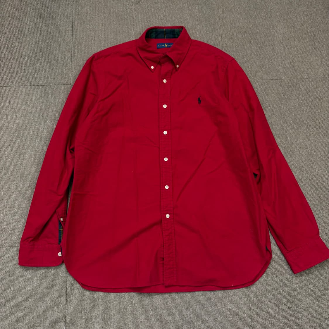 polo 랄프로렌 폴로 플란넬 레드 셔츠  상품이미지1