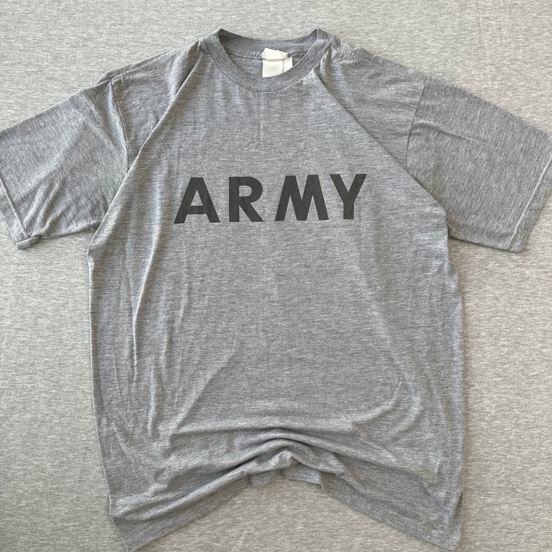 90's US ARMY 오피셜 트레이닝 반팔 티셔츠 XL  상품이미지1