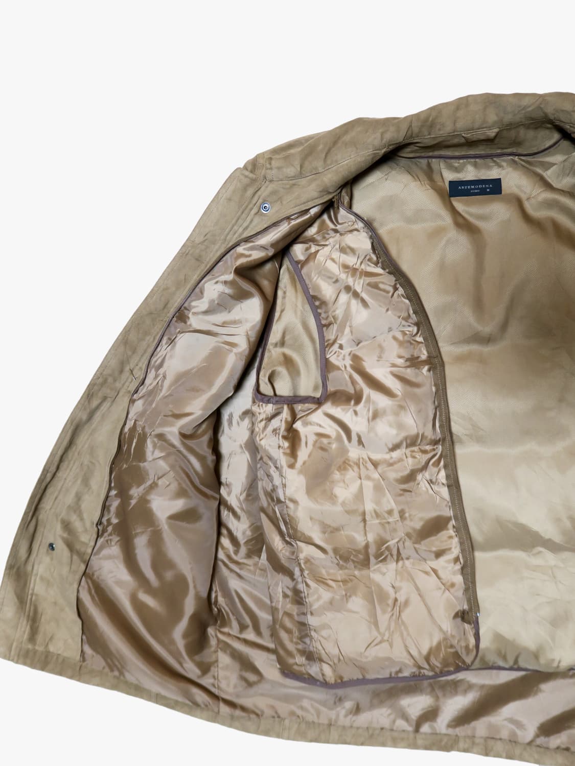 일본 브랜드 스웨이드 자켓 (안감 패딩) 상품이미지6