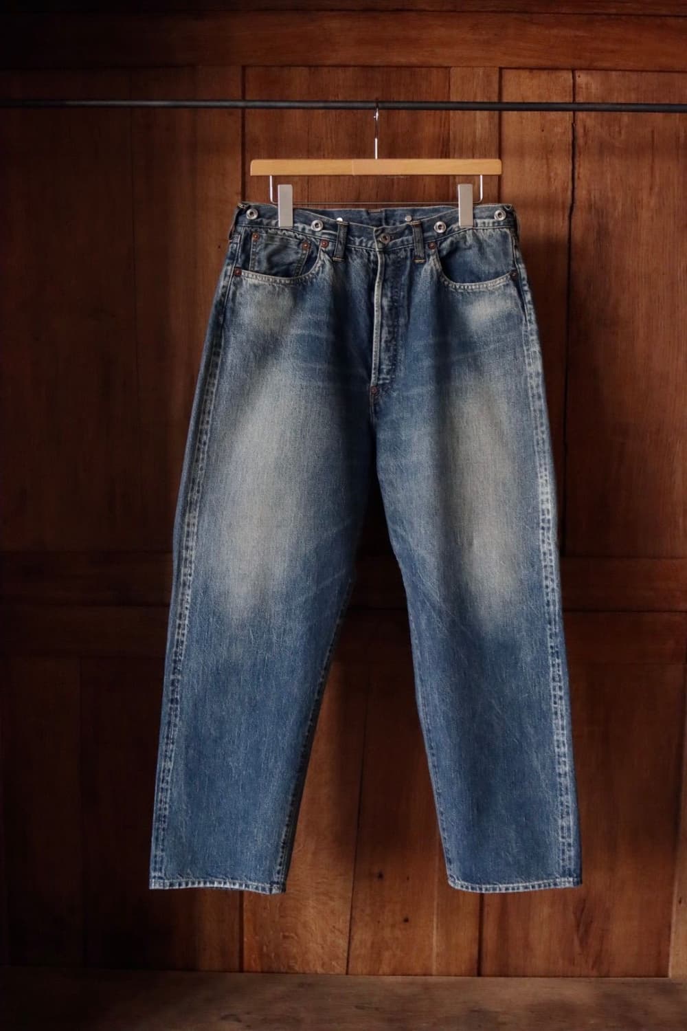 [34] APRESSE  No.22 Washed 와이드 데님  24SS 상품이미지1