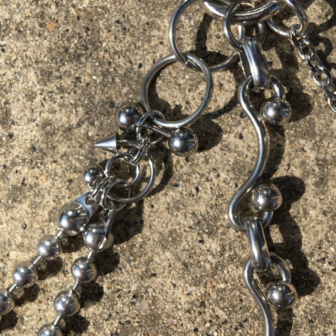 shellfish&horse lace keyring (handmade) 상품이미지3