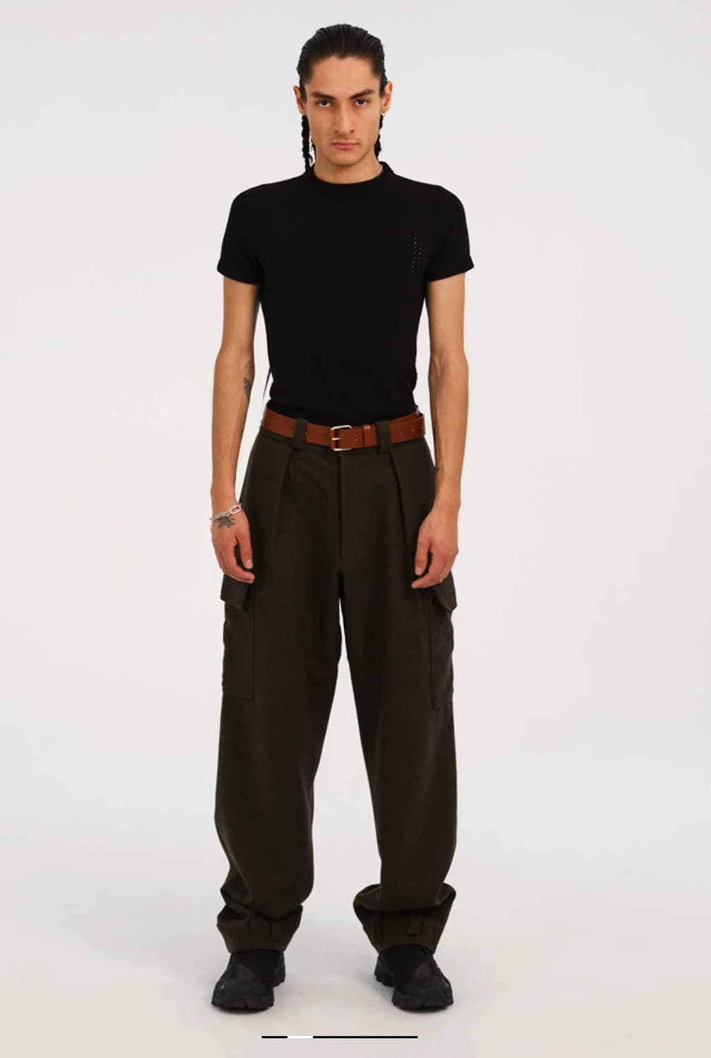 혜인서 perforated knit top 상품이미지1