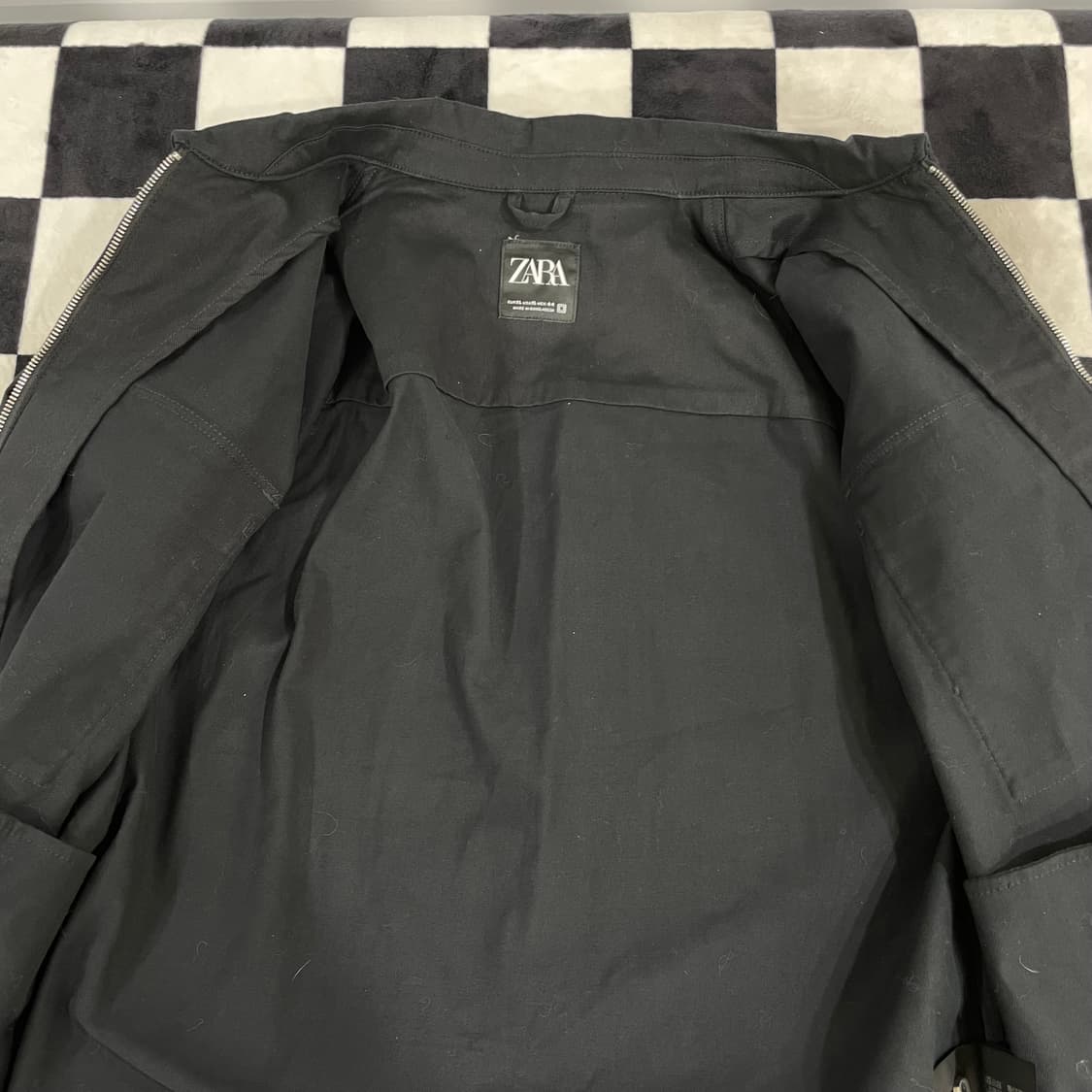 ZARA 자라 유틸리티 포켓 오버핏 집업 자켓 (XL) 상품이미지3