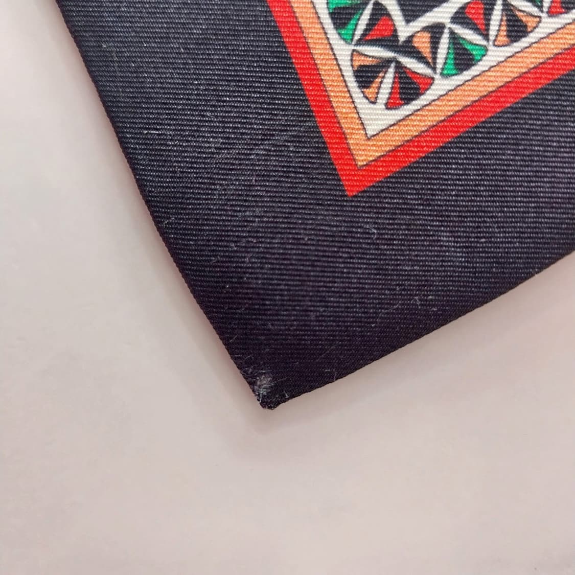 에밀리오 푸치 실크 그레이&블랙 패턴 넥타이 8.9cm A등급 K1360 상품이미지9