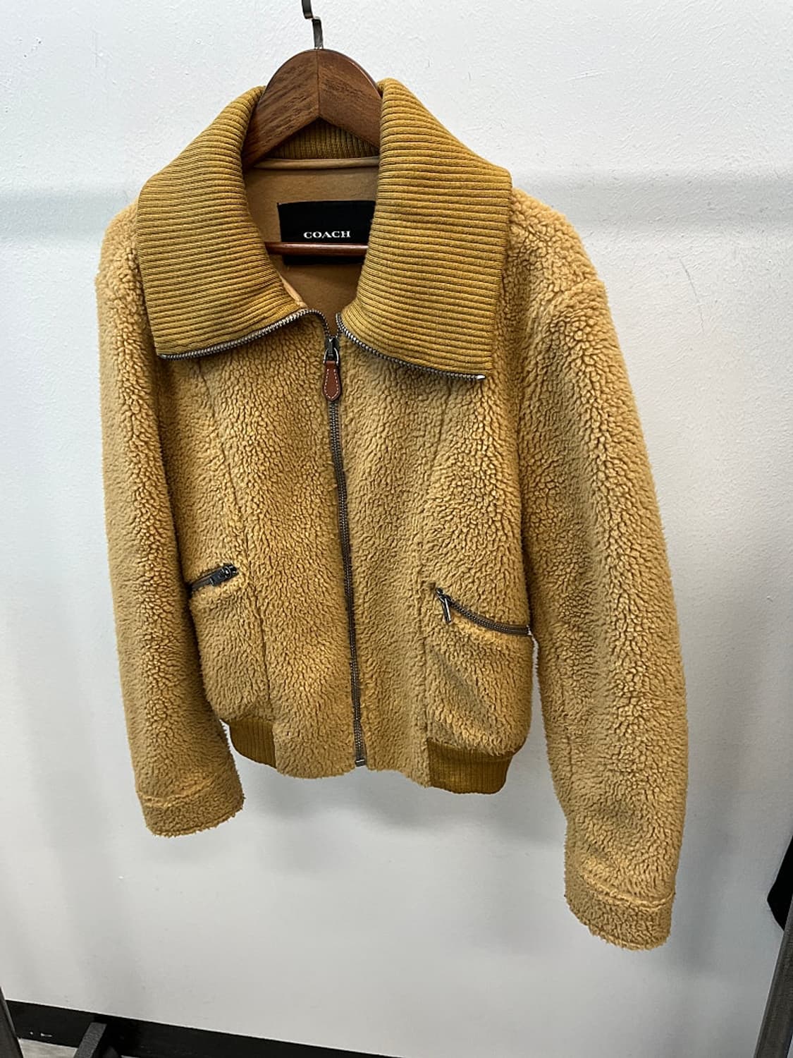 여) 코치 양털 집업자켓  상품이미지1