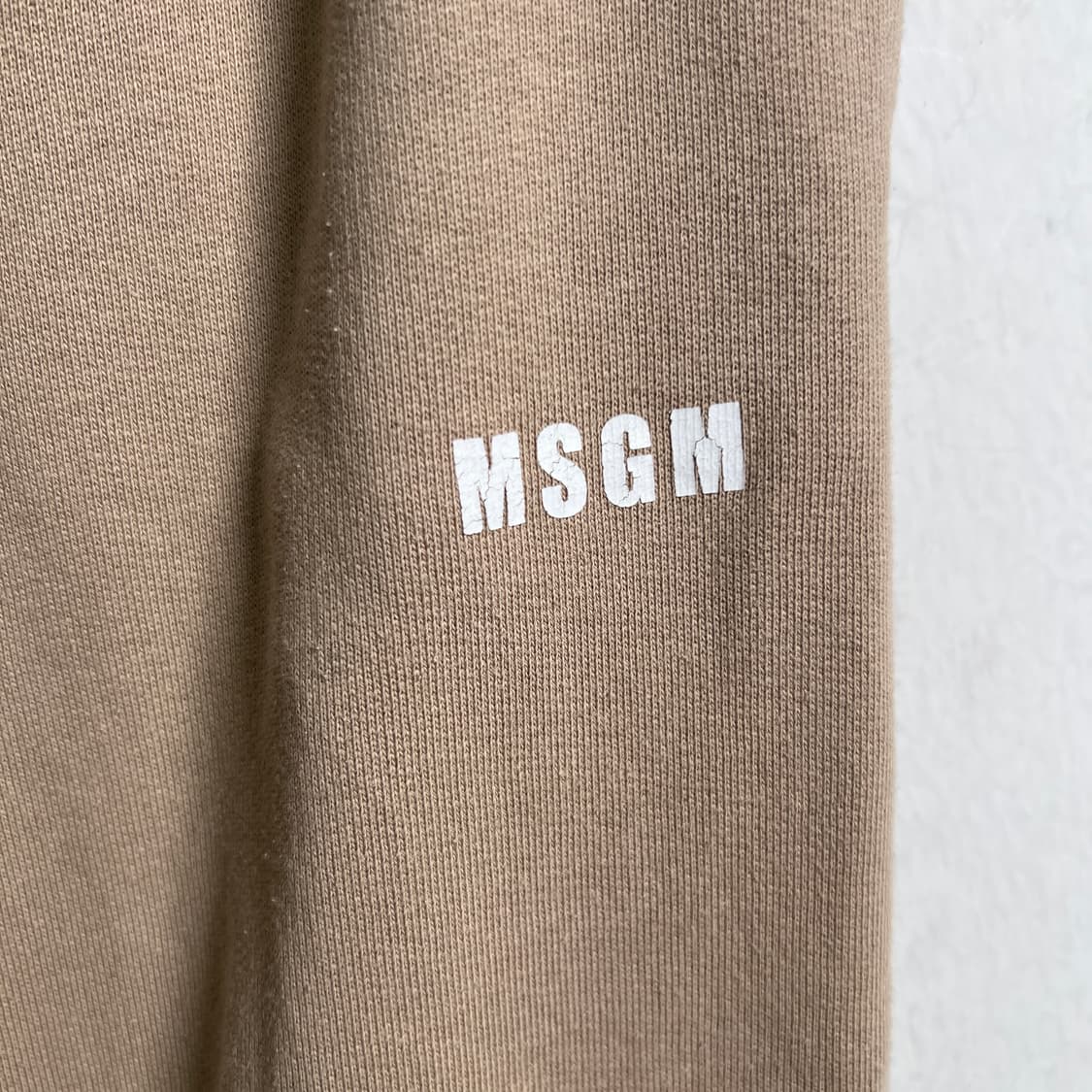 MSGM 베이지 로고 스웨트팬츠 M 상품이미지7