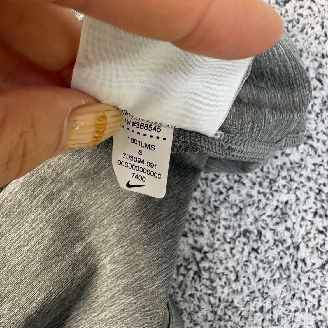 S 나이키 여성 기능성 반팔 티셔츠 0415J 상품이미지5