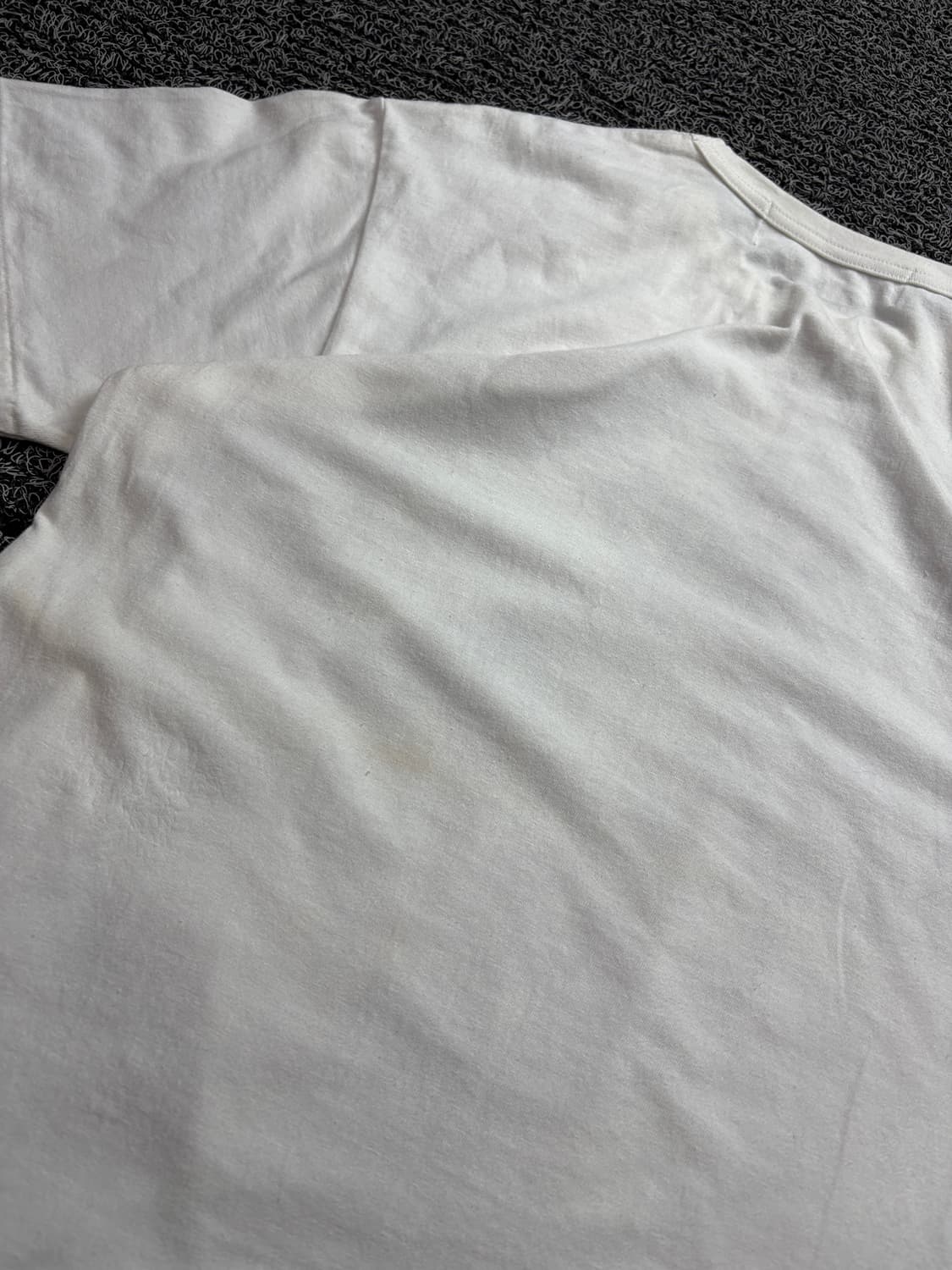 꼼데가르송 플레이 폴카 닷 더블하트 티셔츠 2002 상품이미지5