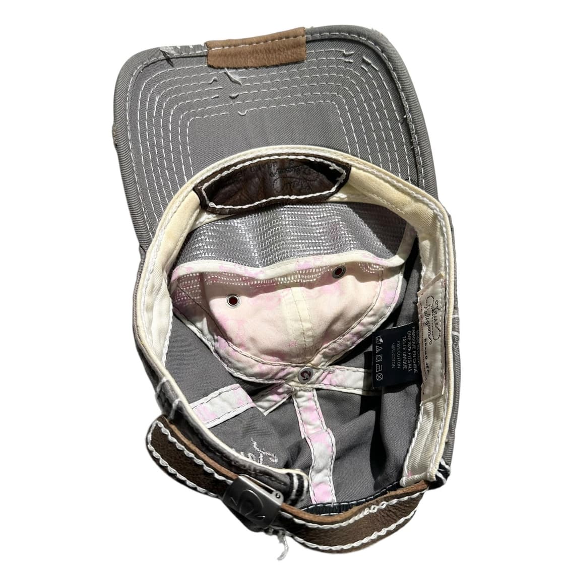 트루릴리전 Y2K 로고 볼캡 딸기우유 핑크 상품이미지5