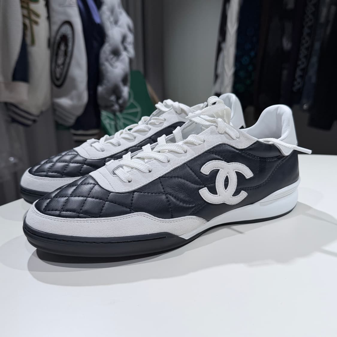 (A+/41) / 26년 CC로고 퀄팅로고 스니커즈 신발 상품이미지2