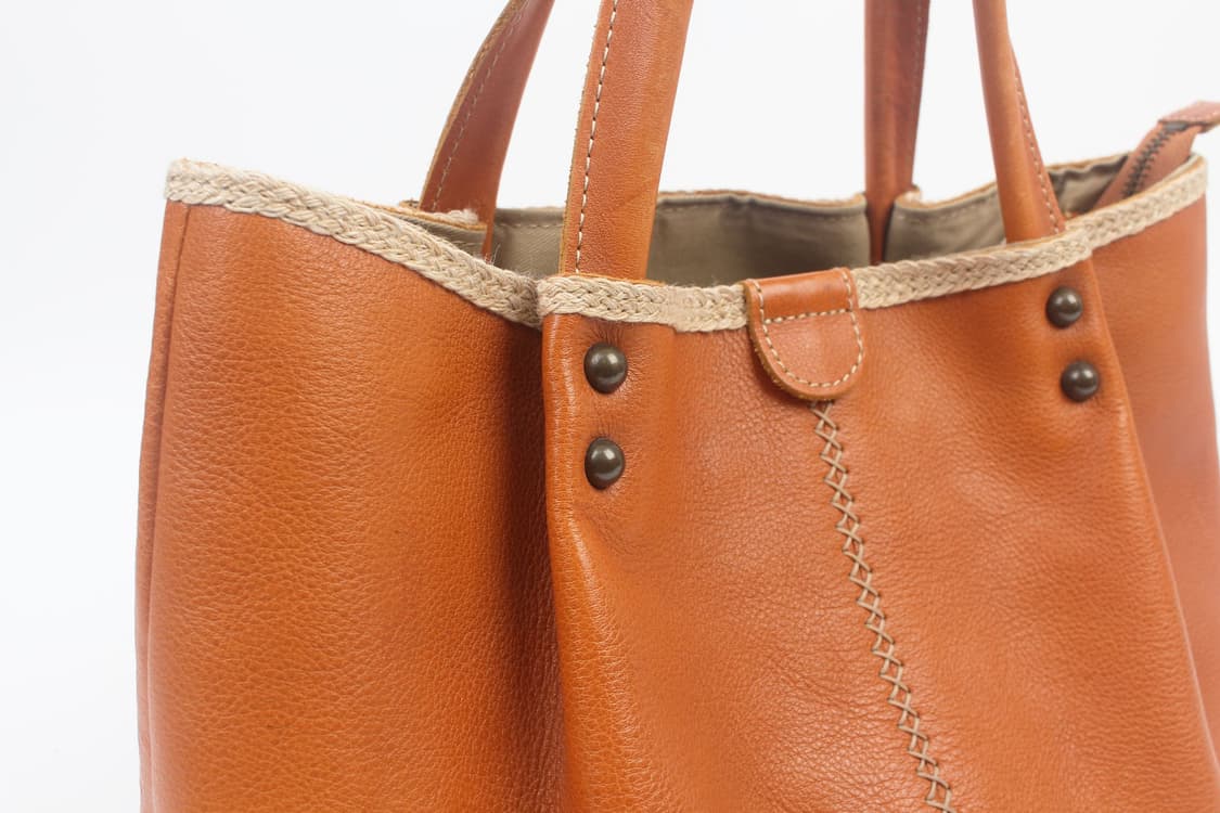 UNKNOWN Leather Stitch Tote Bag (JPN) LP 상품이미지3