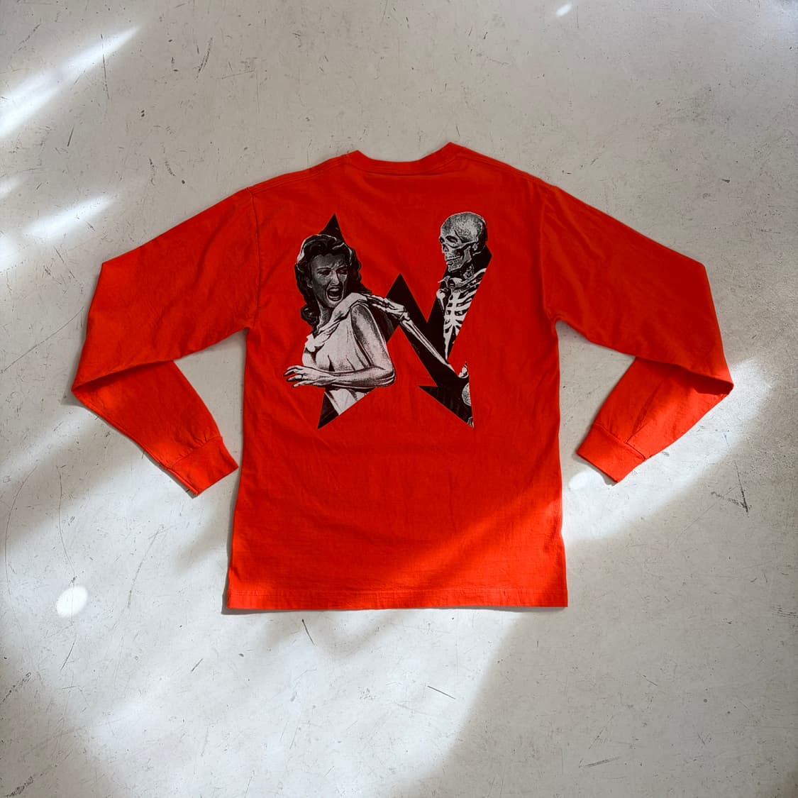 Warming 스컬 빈티지 롱슬리브 M 상품이미지1