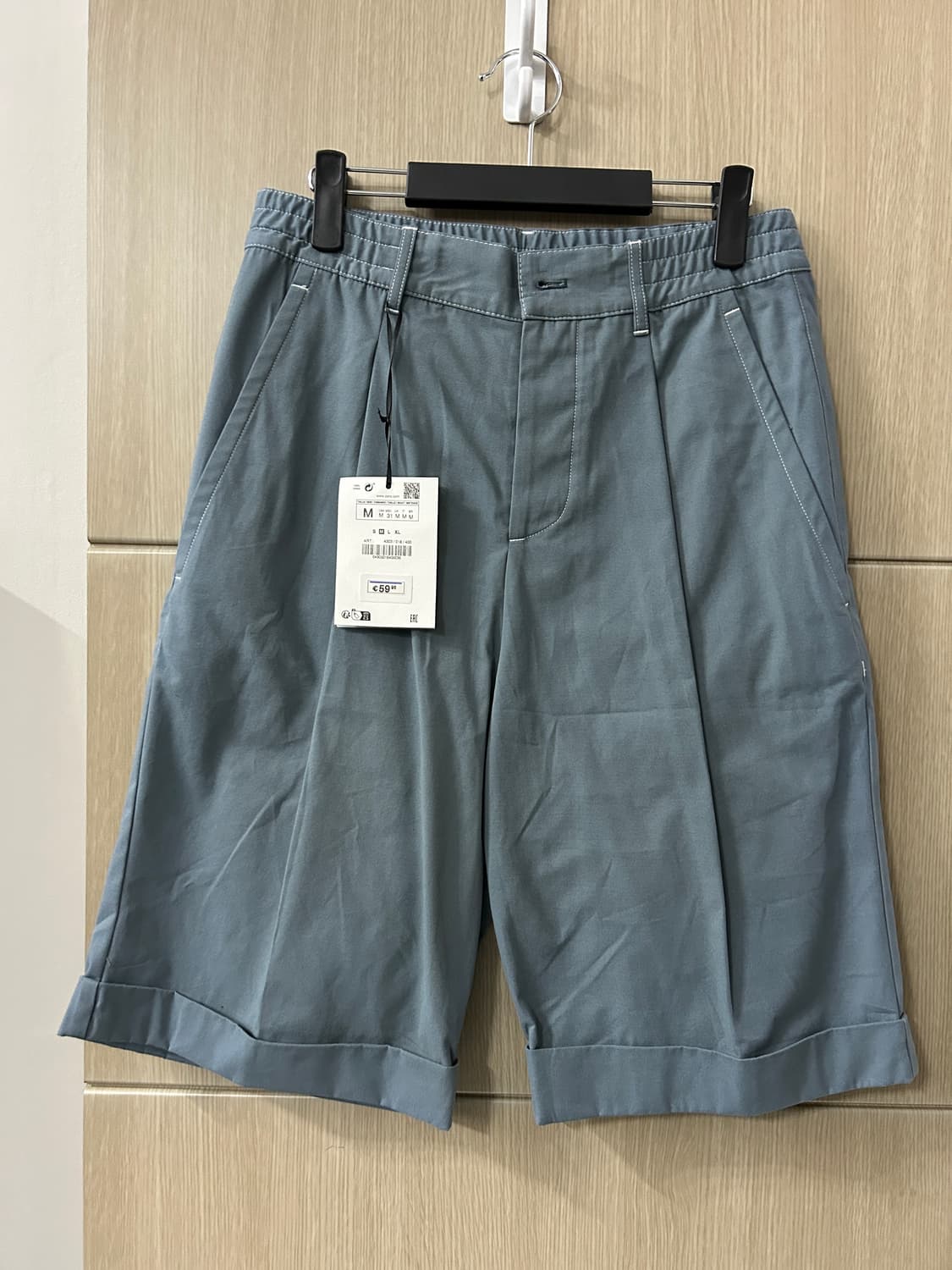 자라 버뮤다 코튼 조거 하프 팬츠 3665/404 상품이미지1