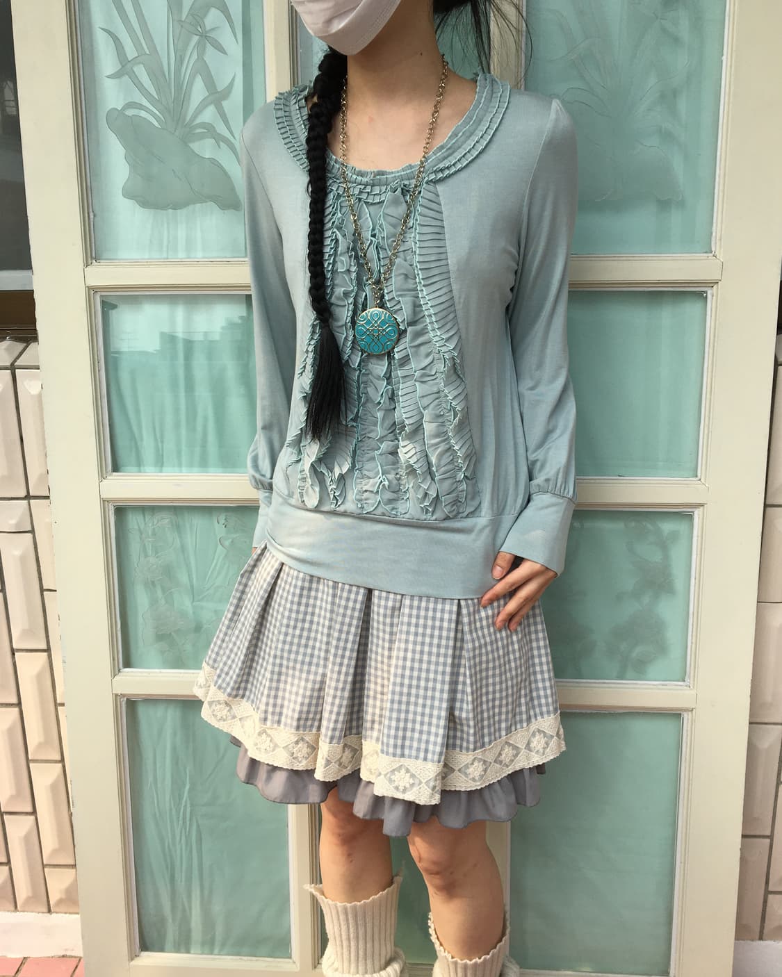 Ruffle frill point sleeve 상품이미지8