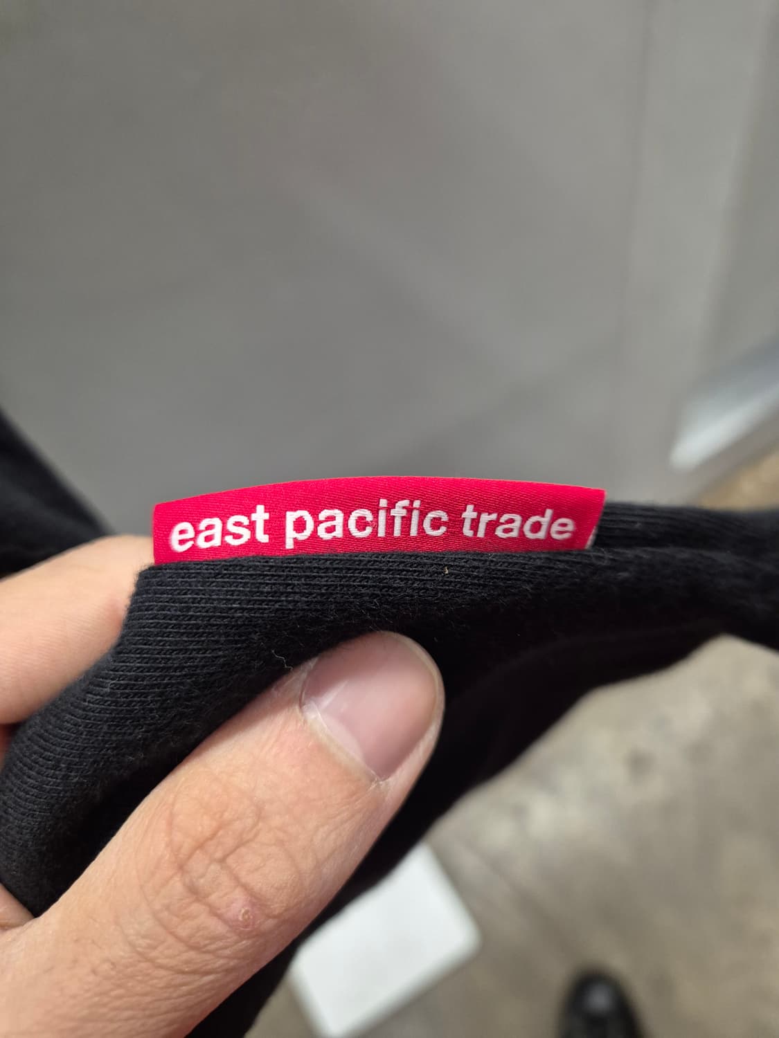 East Pacific Trade 블랙 반팔티 L 상품이미지5