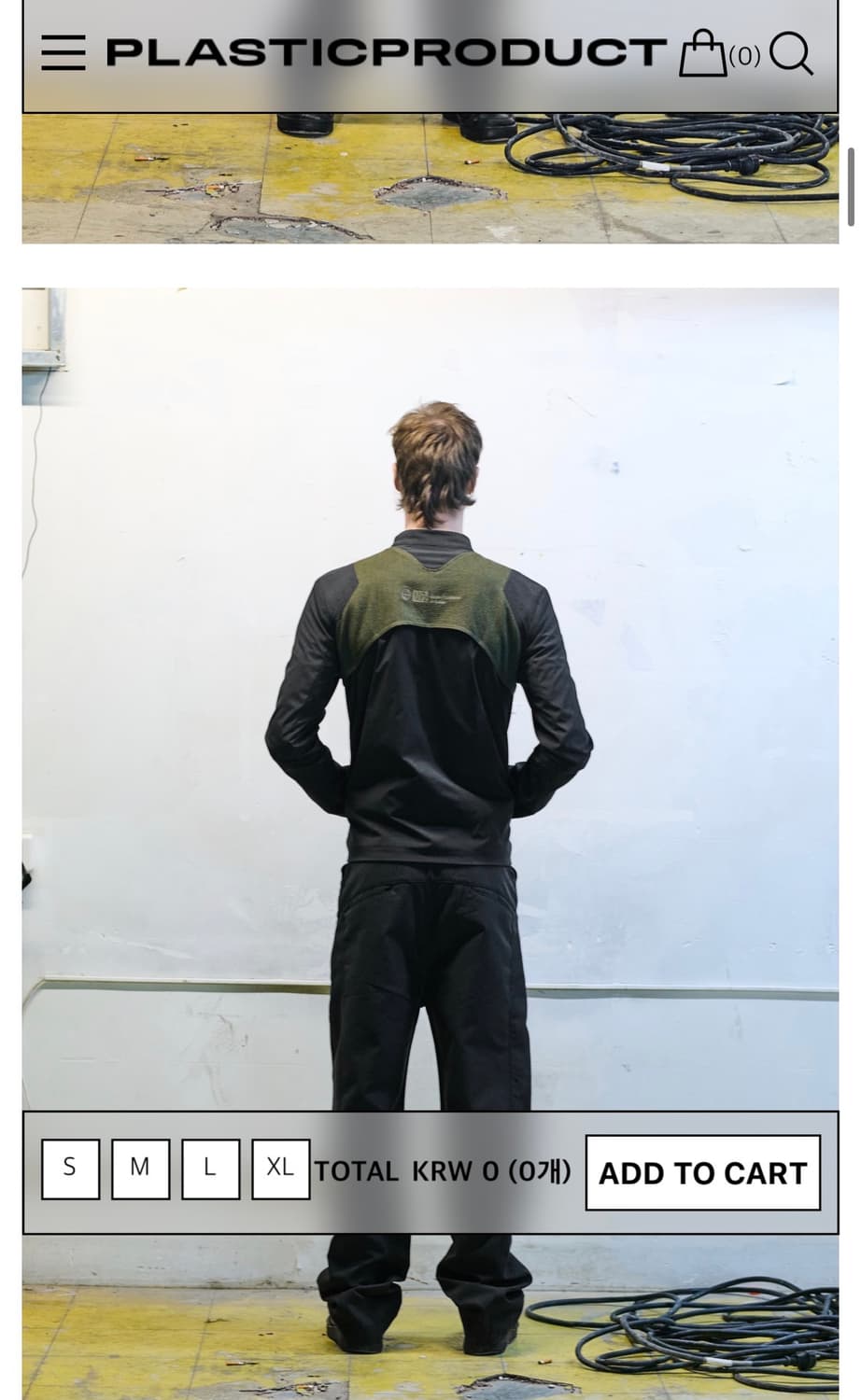 플라스틱 프로덕트 MPa RESISTANCE ZIP JACKET 새상품 상품이미지1