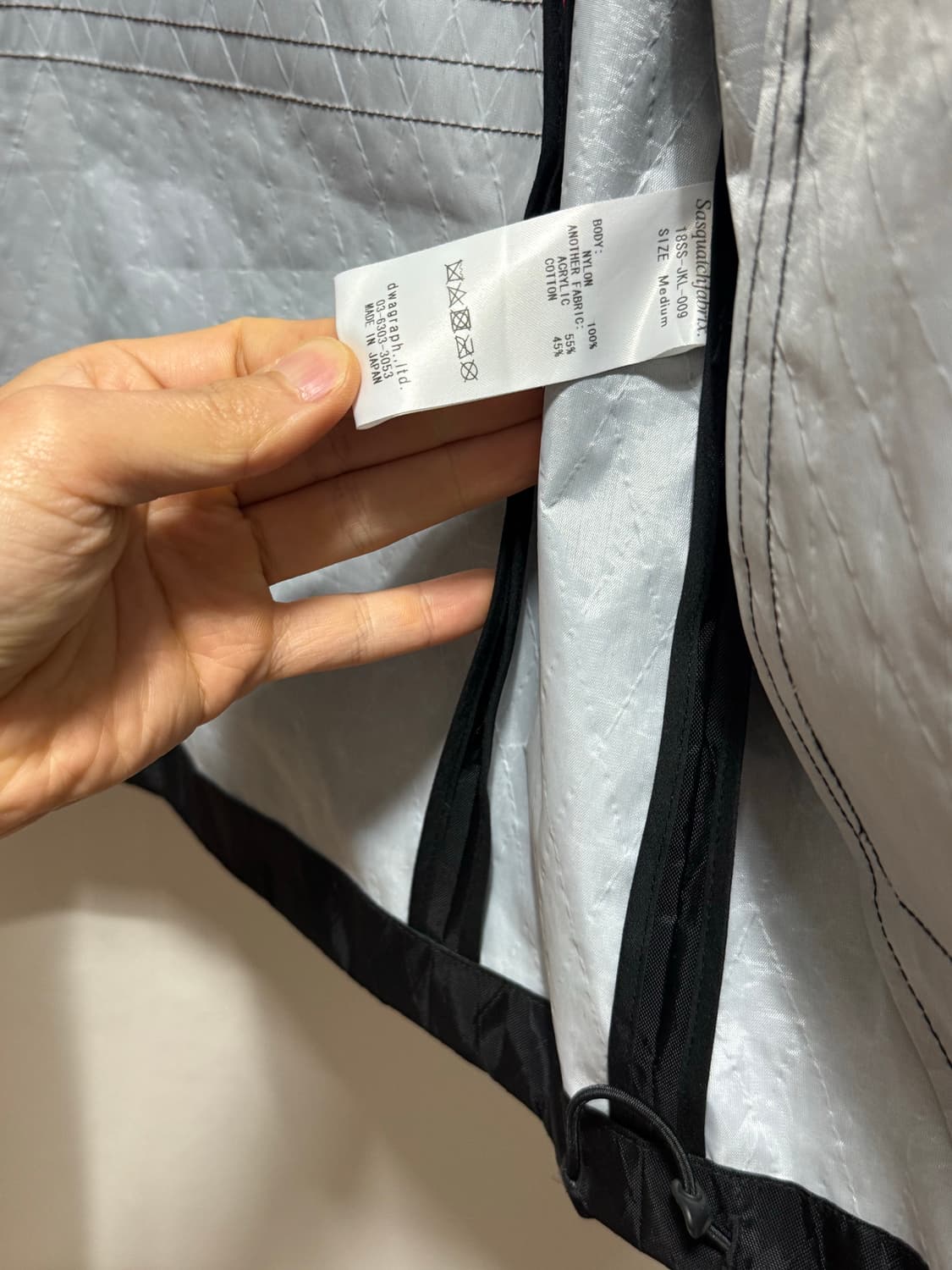 sasquatch fabrix 18ss x-pac 자켓 사스콰치패브릭스 상품이미지5