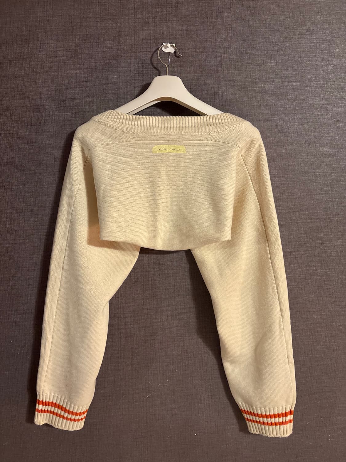 아더에러 ADER ERROR 니트 볼레로 가디건 아이보리 상품이미지6