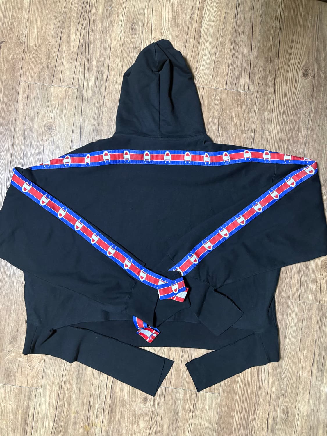 베트멍 x 챔피온 리버스위브 테이핑 후드 L 상품이미지2