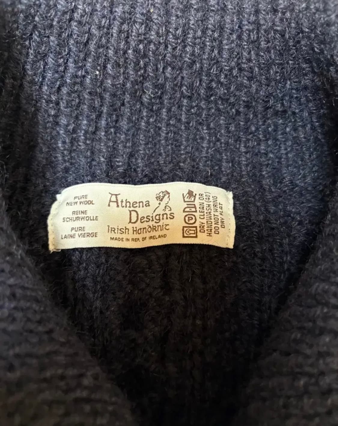 아테나 디자인 가디건 40사이즈 상품이미지2