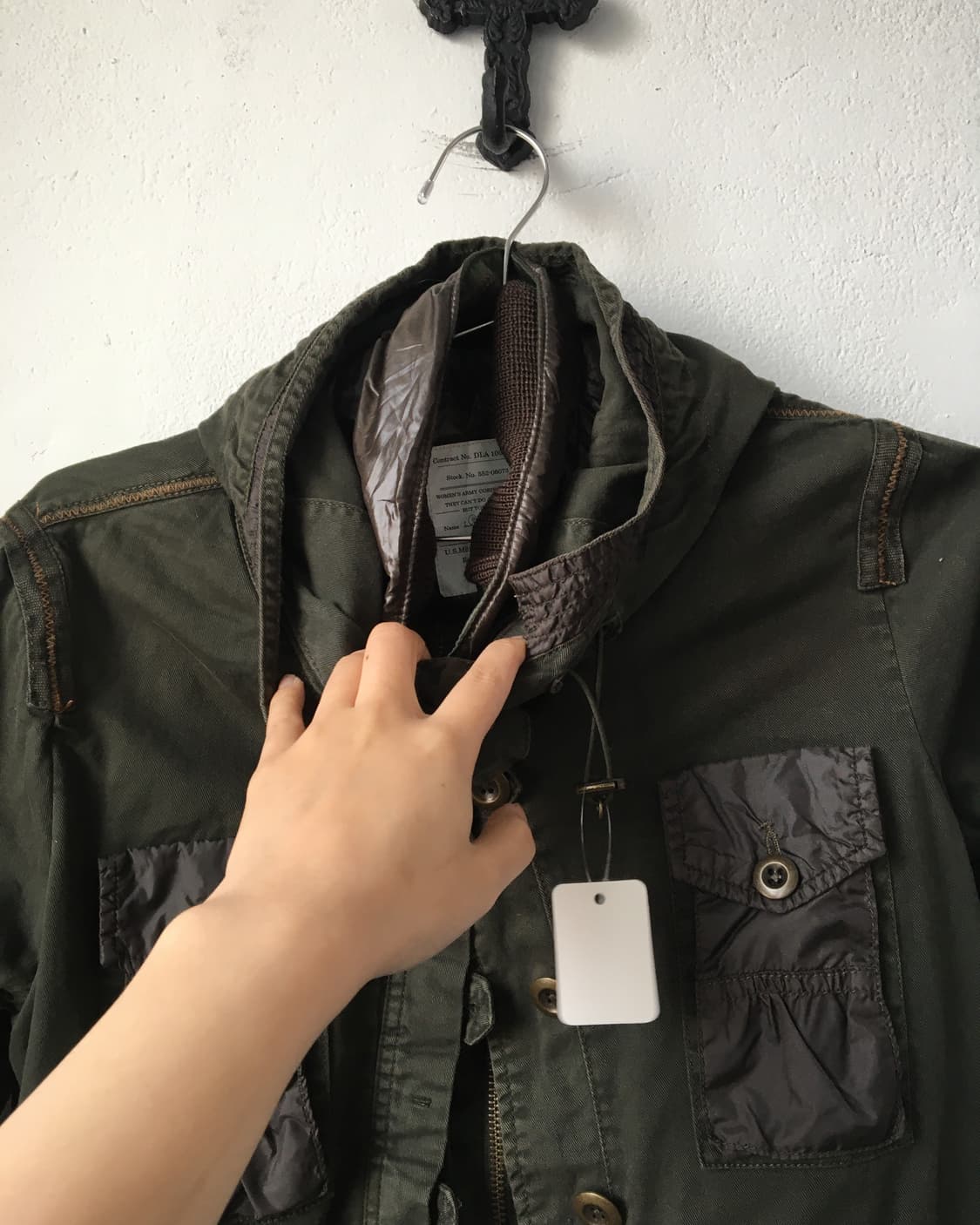 Avirex mfg high neck jacket 상품이미지4