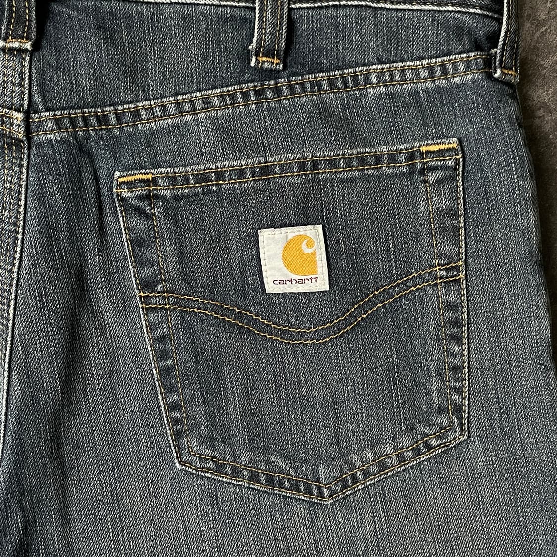 CARHARTT 칼하트 빈티지 릴렉스드핏 워크 데님팬츠 A00975 상품이미지8
