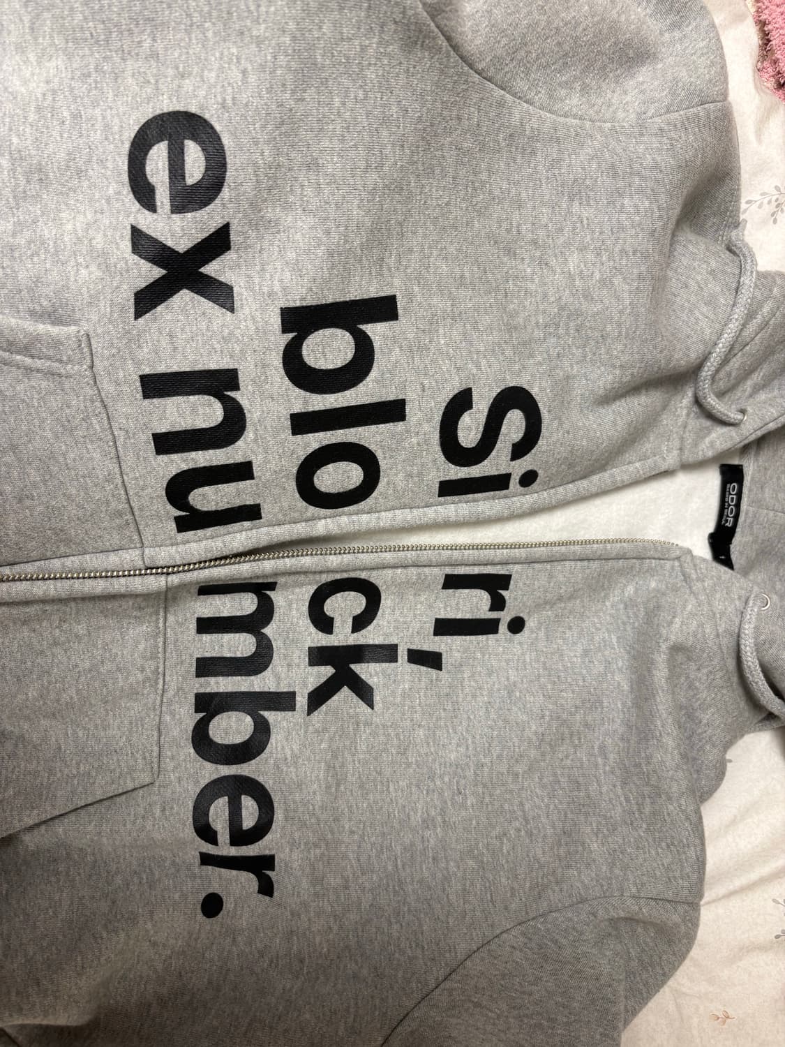 오도어 시리 후드집업 상품이미지2