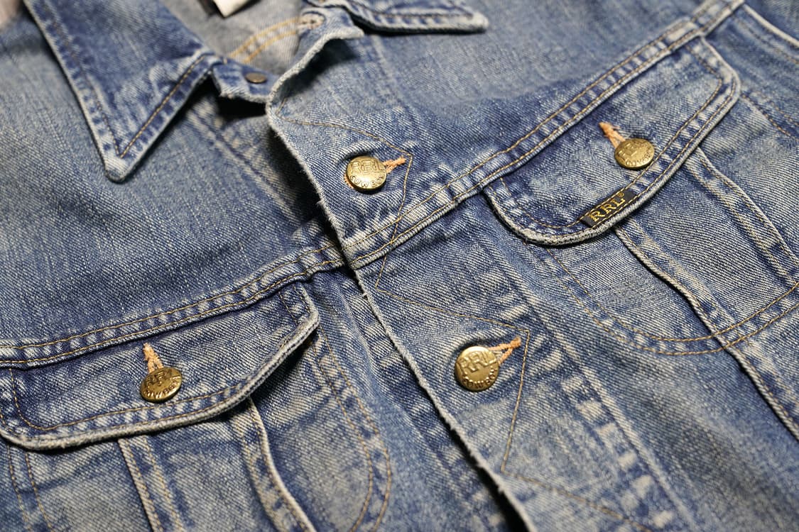 RRL lot 271 리랜드 워시 데님 자켓 상품이미지2