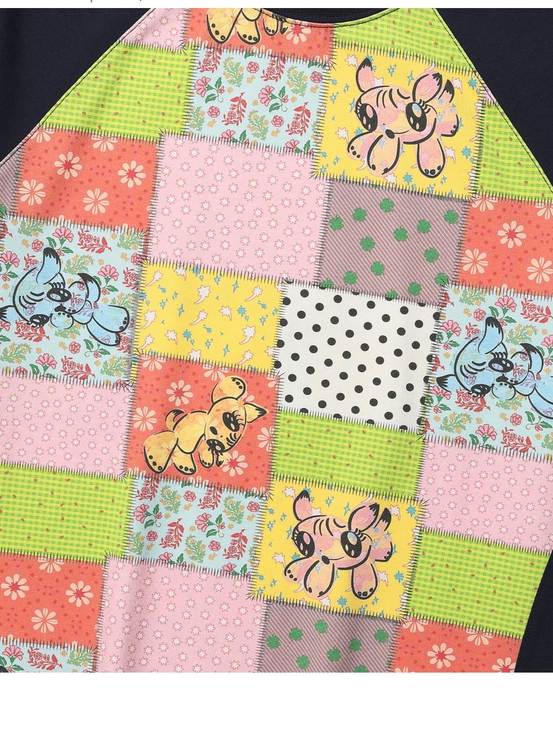 niceghostclub patchwork quilted printed  상품이미지2