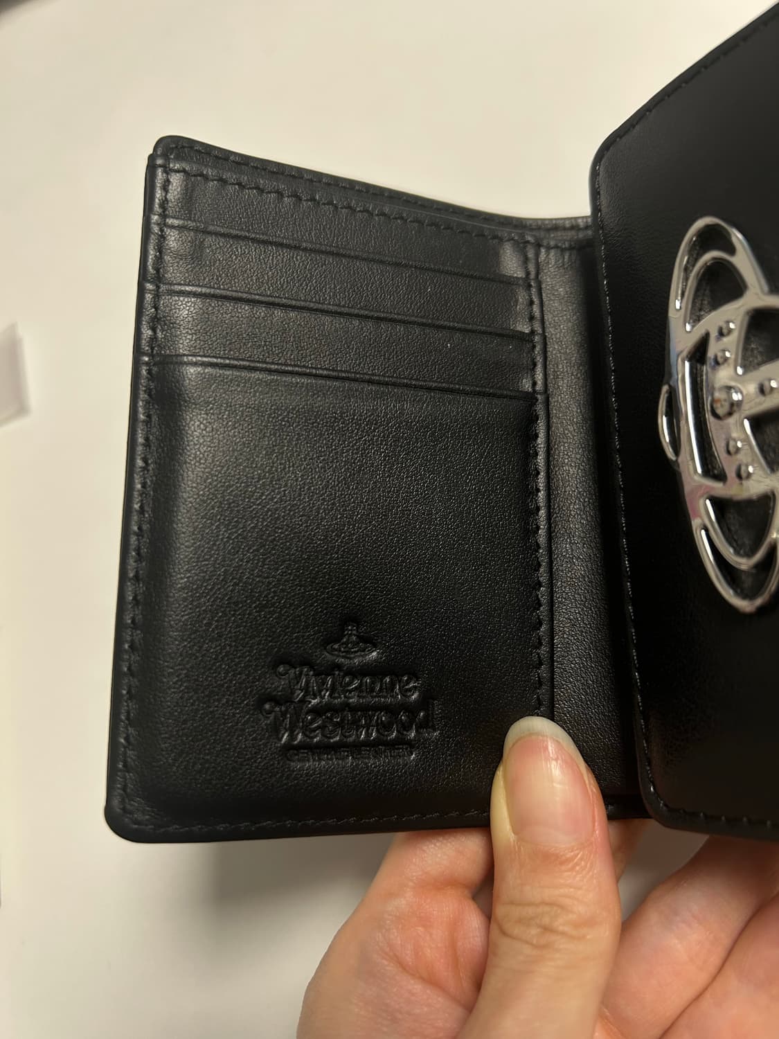 비비안웨스트우드 빅로고 반지갑 (박스있음) 상품이미지4