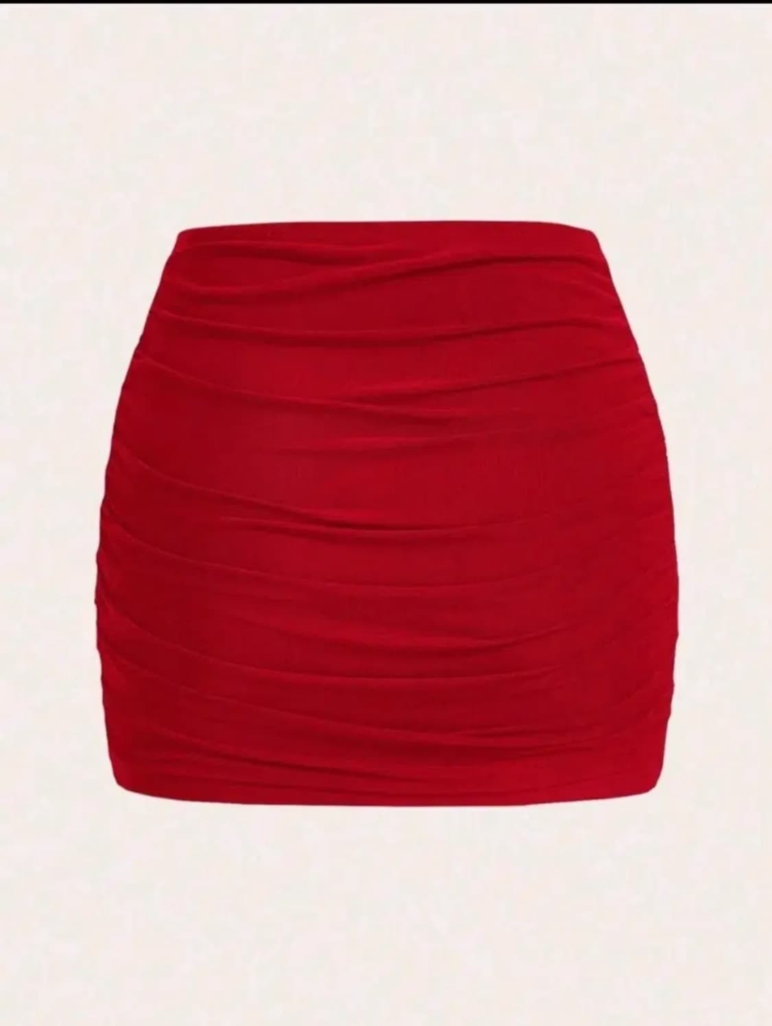 (새옷)이중메쉬 밴딩미니스커트 L사이즈 상품이미지5