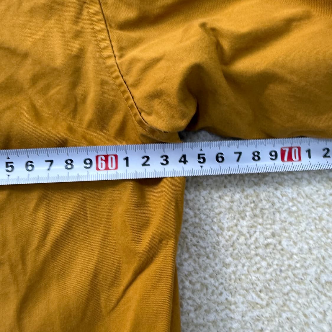 [2XL] 무신사스탠다드 오버사이즈 머스타드 코튼셔츠 0115T1 상품이미지5