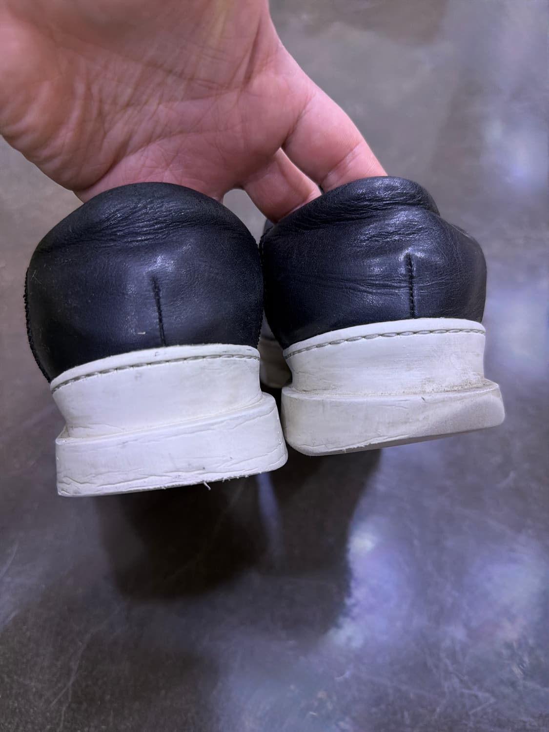 캠퍼 블루투스 블랙 화이트 스니커즈 슈즈 42(270) 상품이미지7