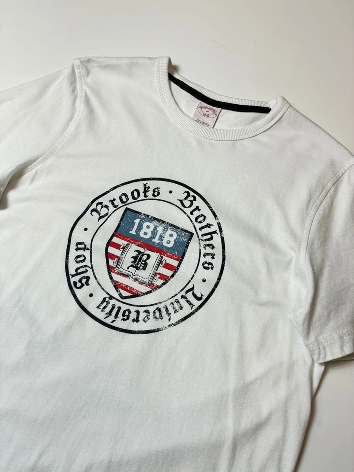 브룩스브라더스 유니버시티 숏슬리브 아메카지 그래픽 티셔츠 PN8618 상품이미지2